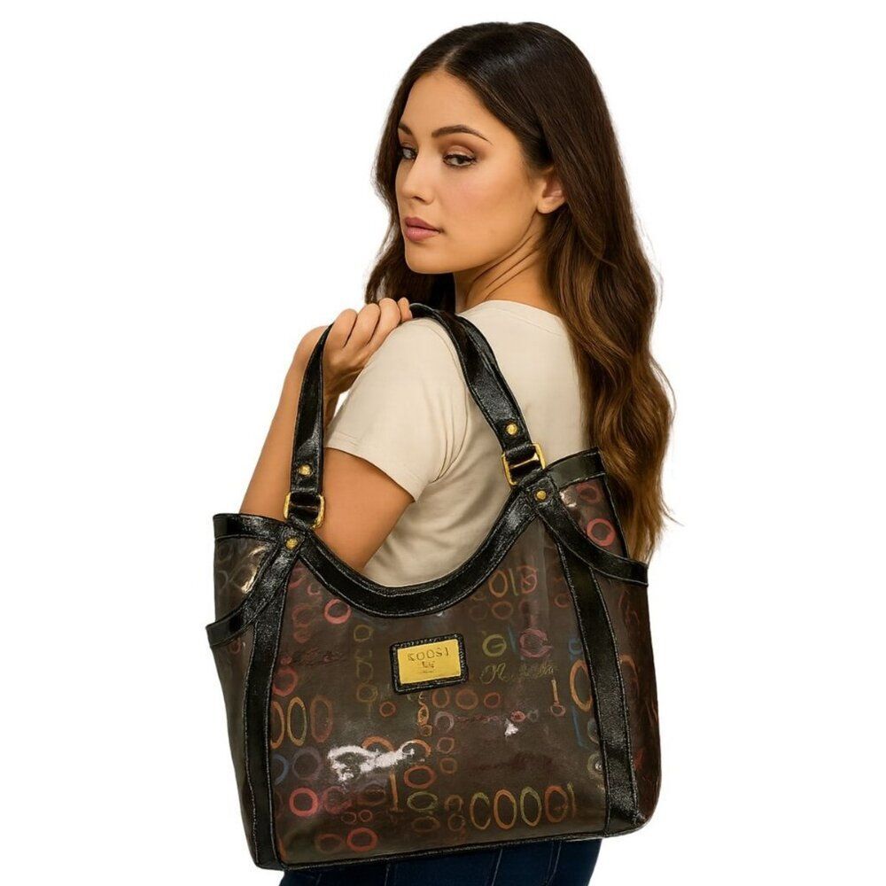 Vintage Coogi Australia Bag Shoulder Tote Satchel Handbag Purse Women's Woman's